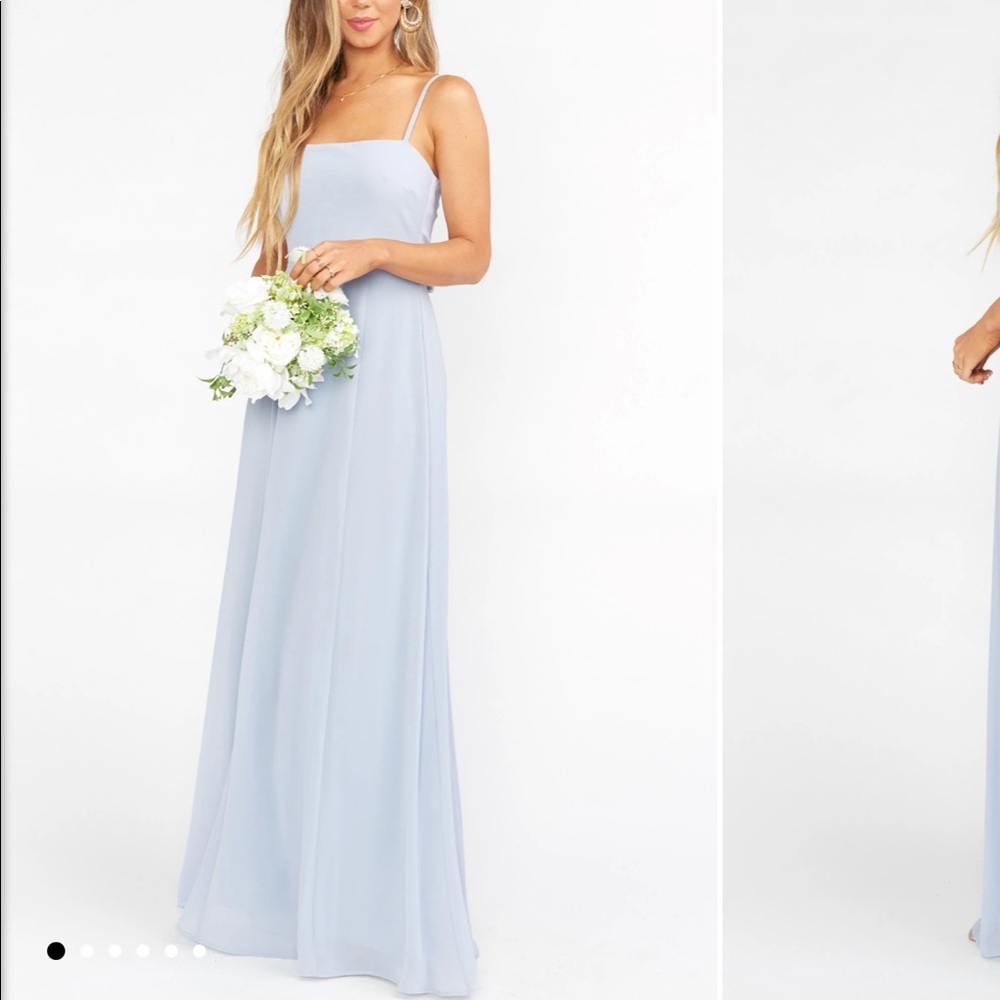 Show Me Your Mumu Lauren Tie Maxi Bridesmaid Dress